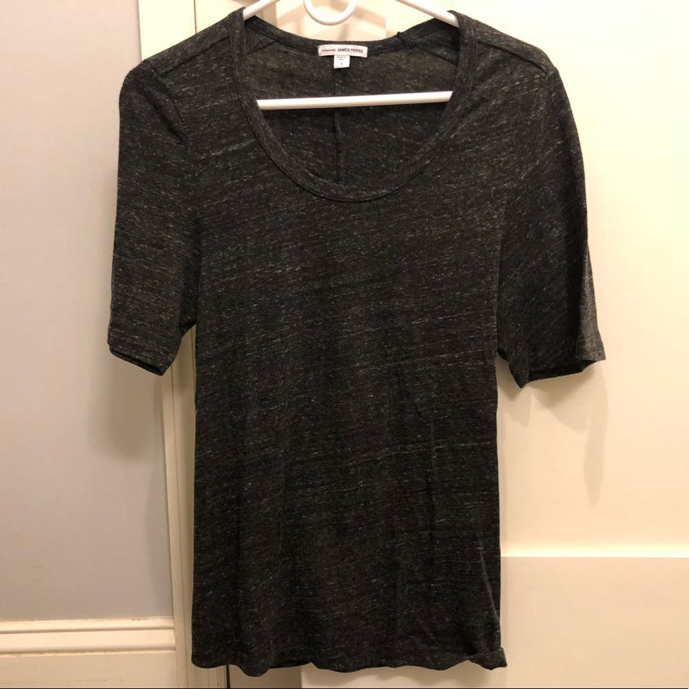 🎉HP🎉*NWOT* James Perse Short Sleeve Gray Tee